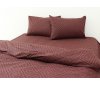 Постельное белье TAG - R128 Brown, двуспальный комплект